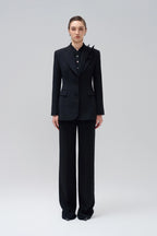 Tegan Flared Pants - Black