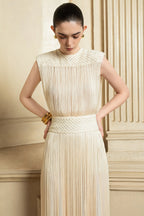 Ivy Midi Dress - Ivory