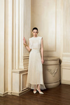 Ivy Midi Dress - Ivory
