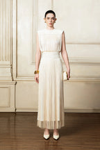 Ivy Midi Dress - Ivory