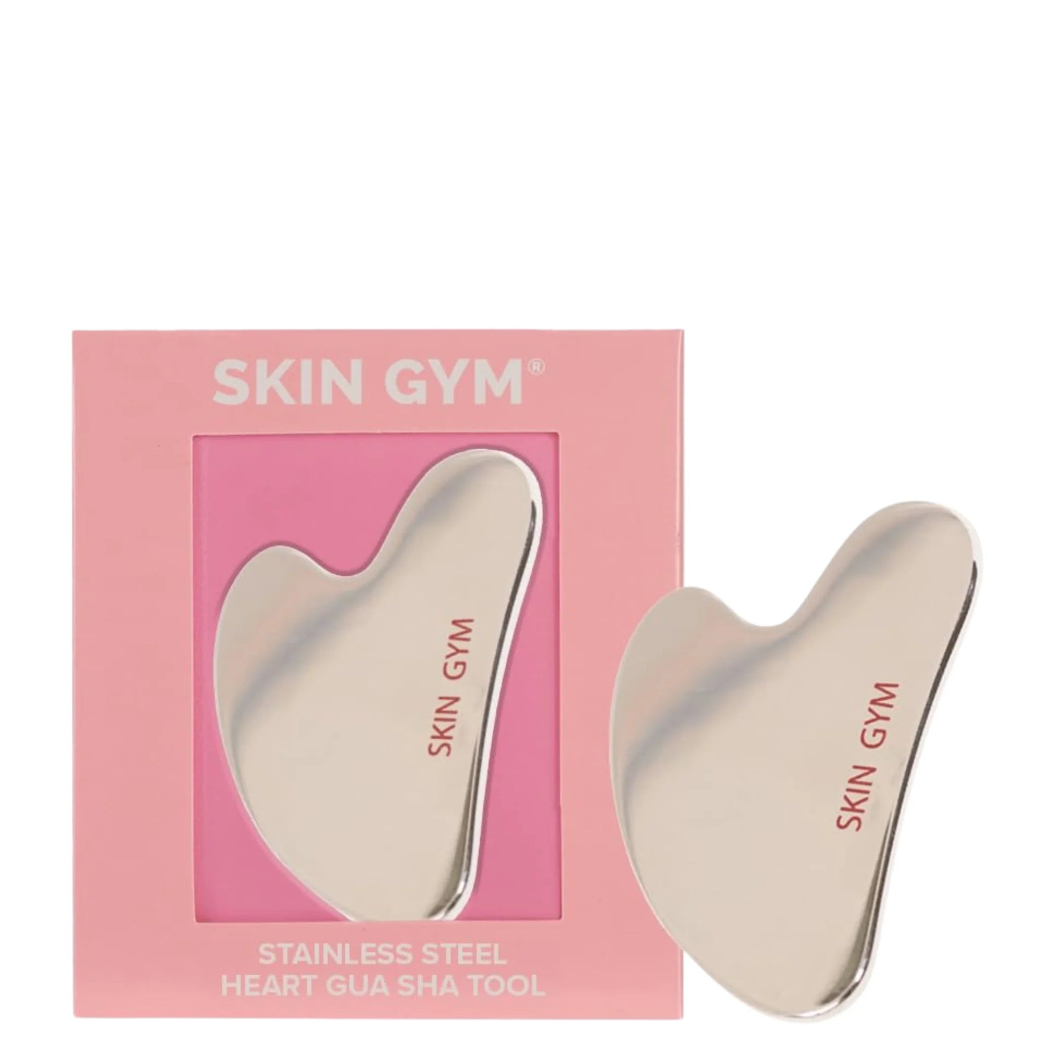Cryo Stainless Steel Sculpty Heart Gua Sha