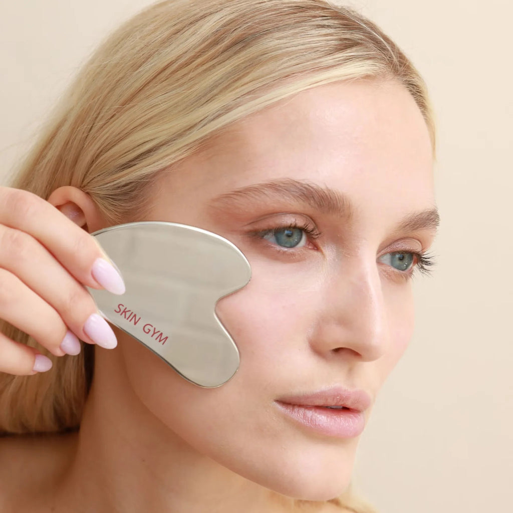 Cryo Stainless Steel Sculpty Heart Gua Sha