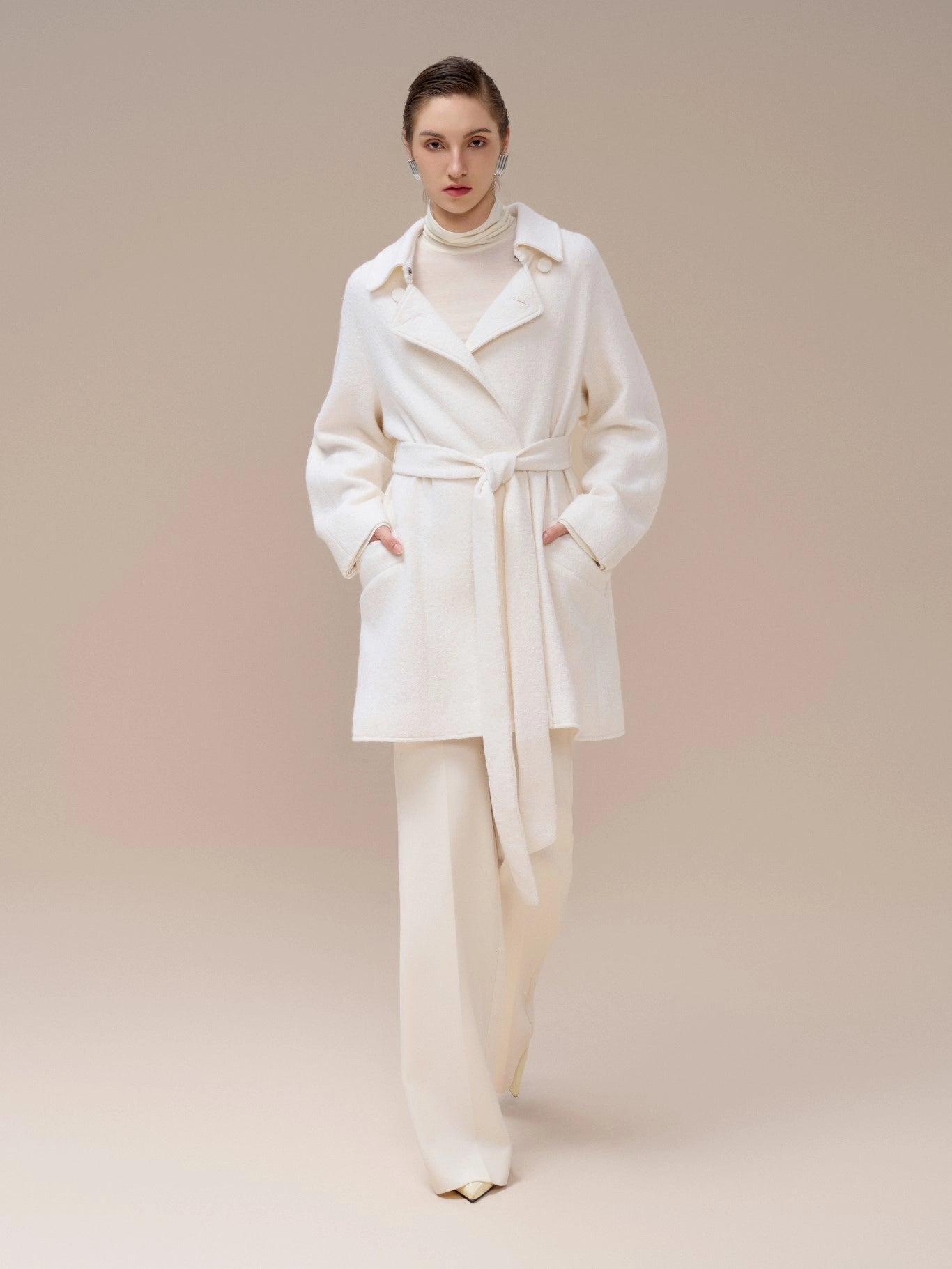 Tegan Flared Pants - Ivory