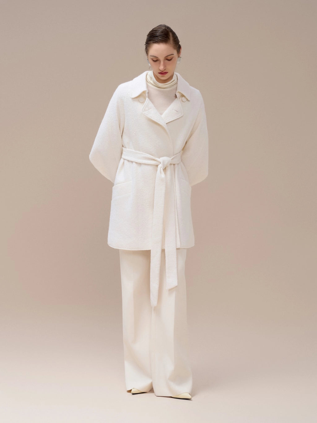 Tegan Flared Pants - Ivory