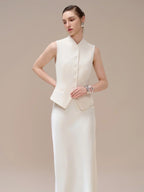 Lrida Maxi Skirt - White