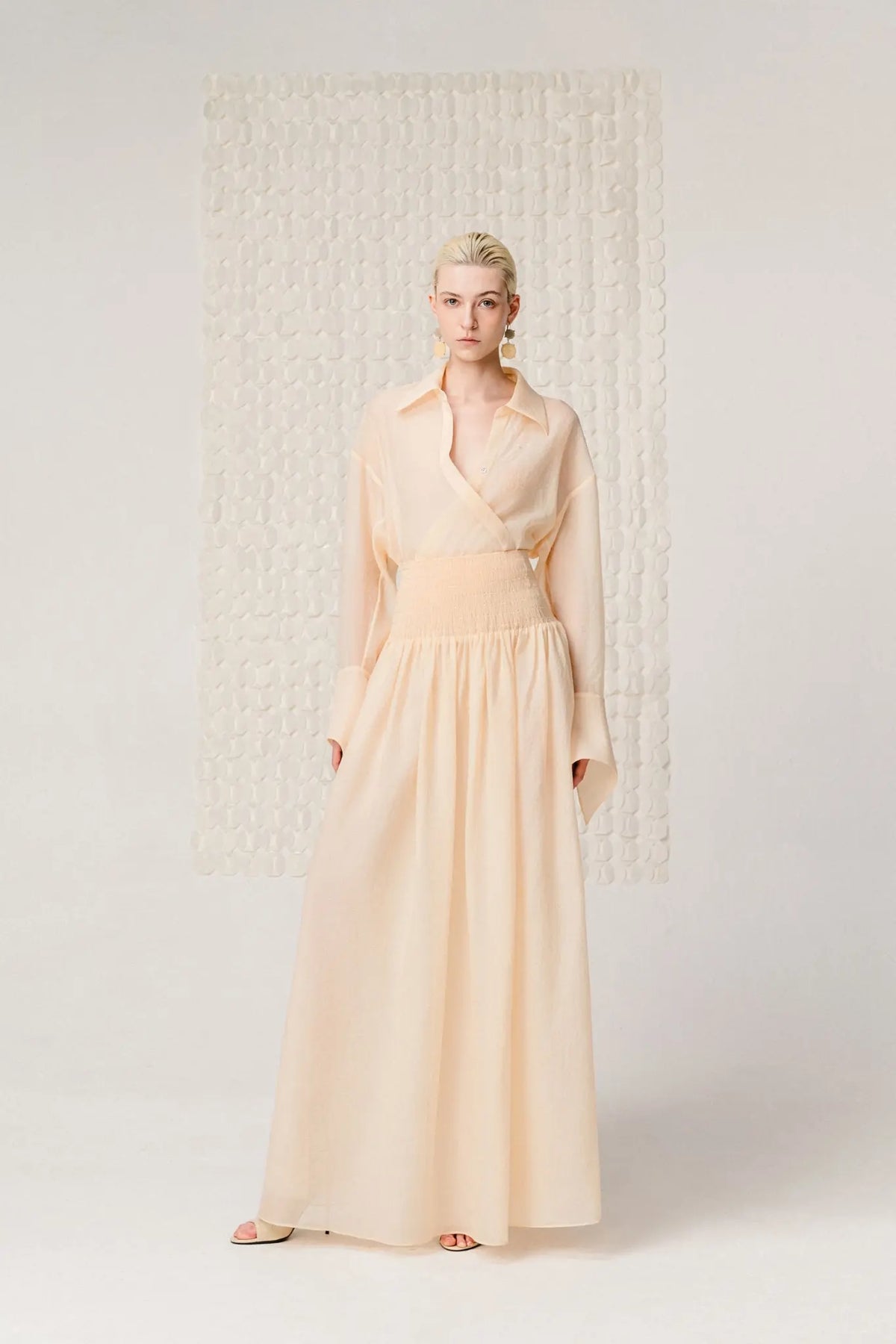Serenity Wrap Shirt - Ivory
