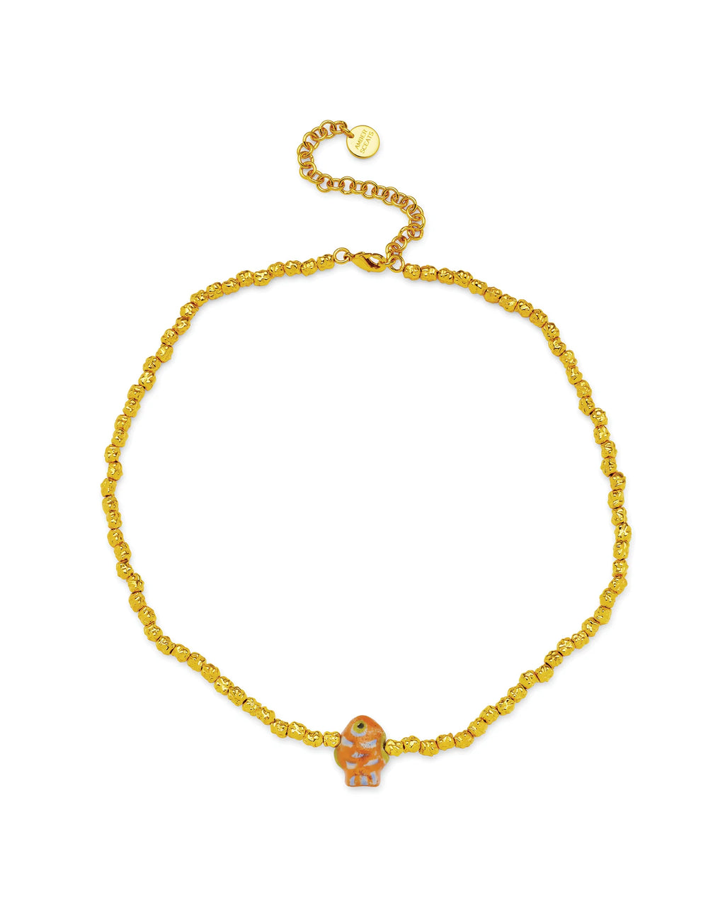 Azurefin Necklace in Orange