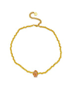 Azurefin Necklace in Orange