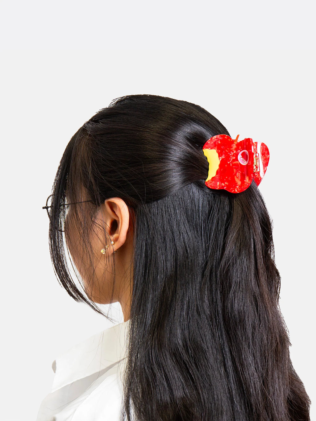 Apple Hair Claw