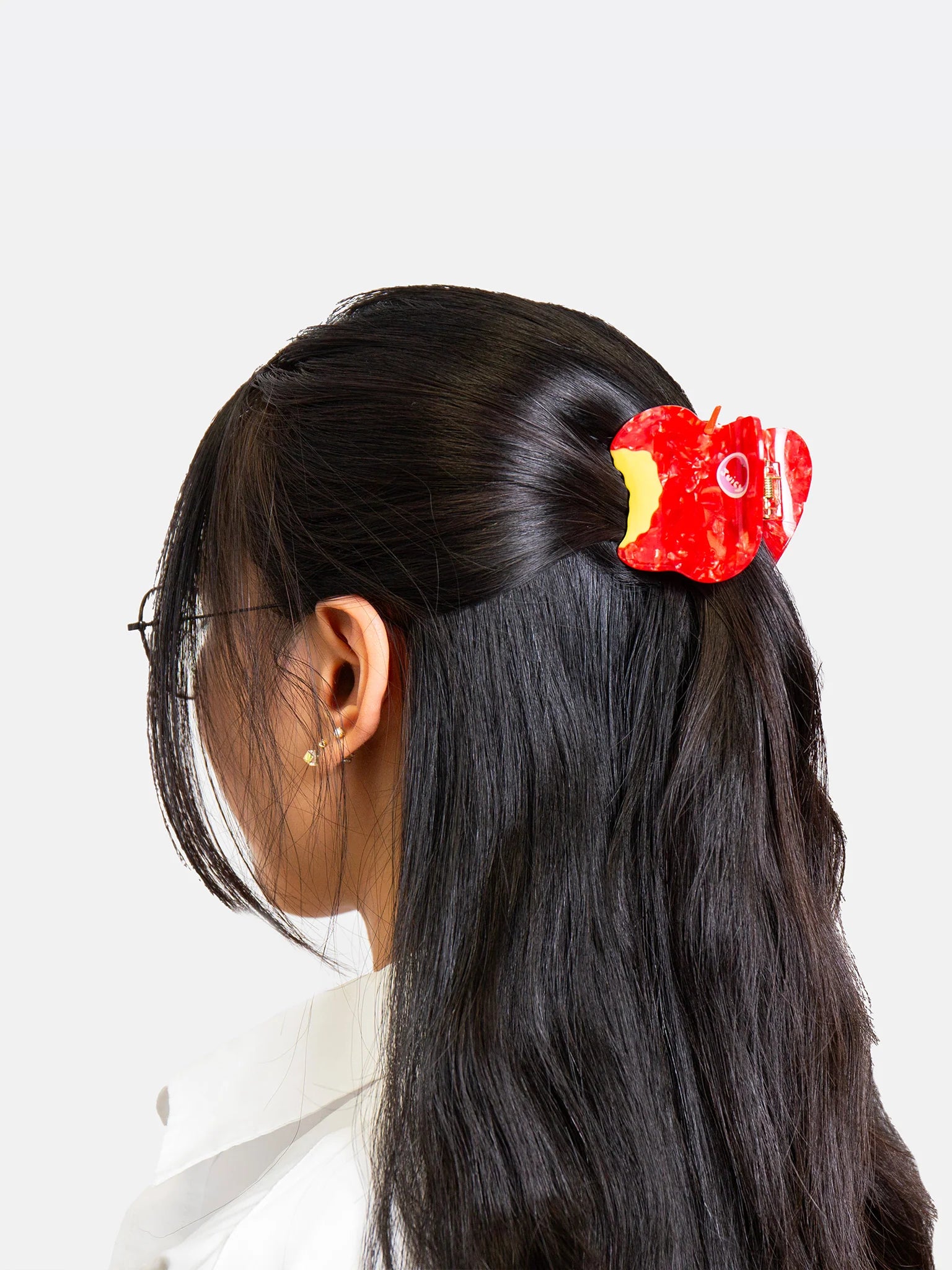 Apple Hair Claw