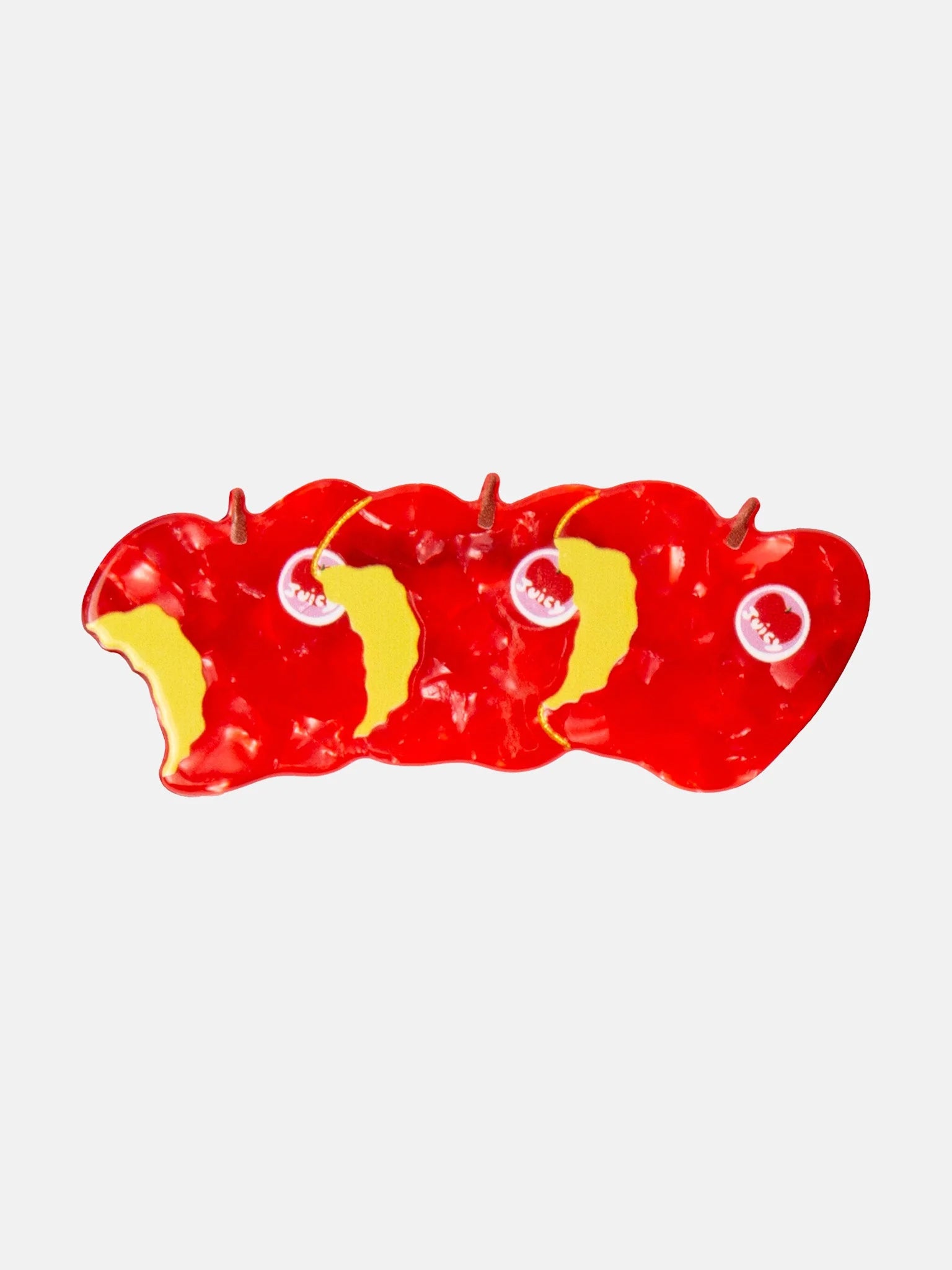 Apple Hair Clip