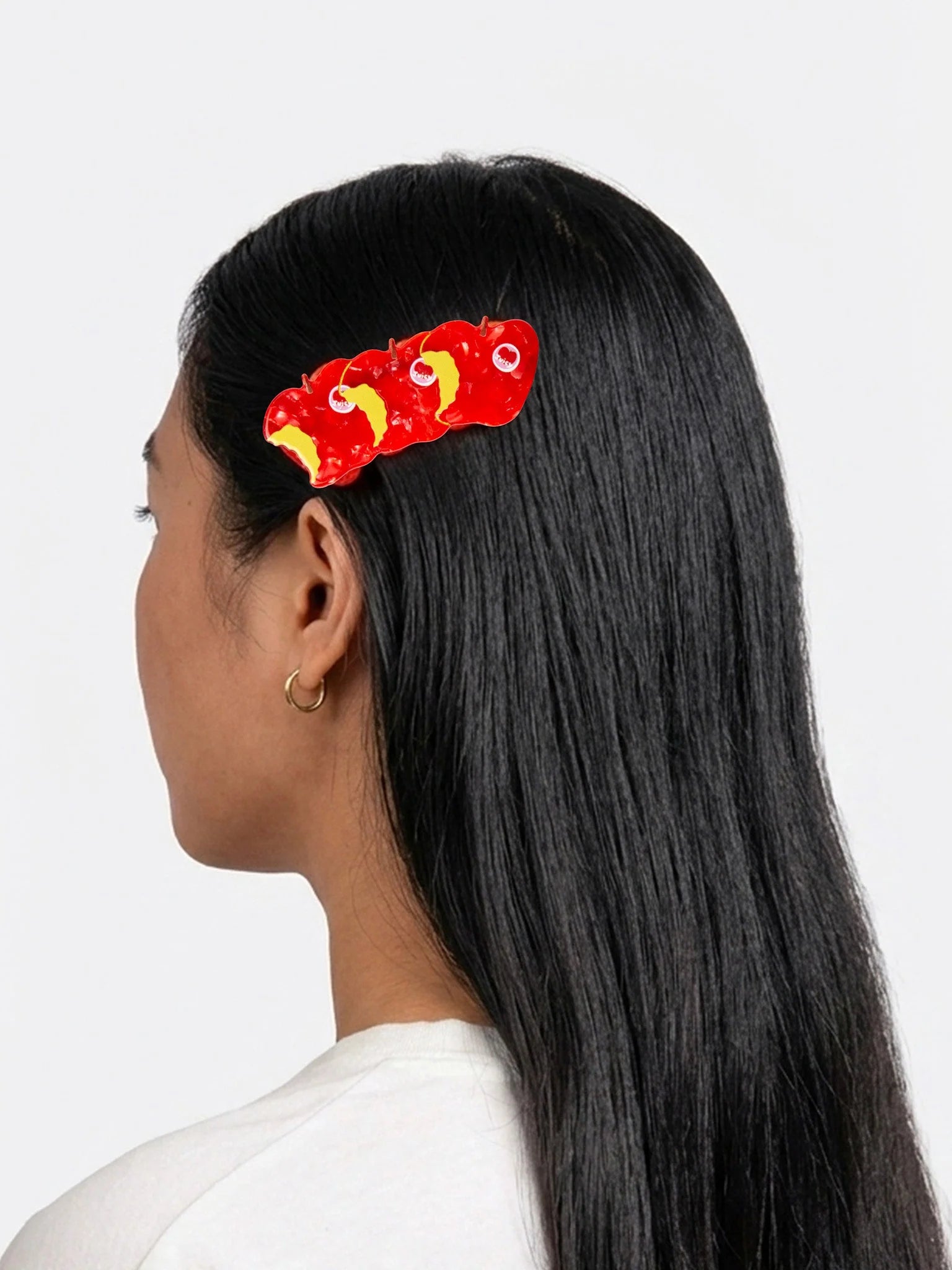 Apple Hair Clip