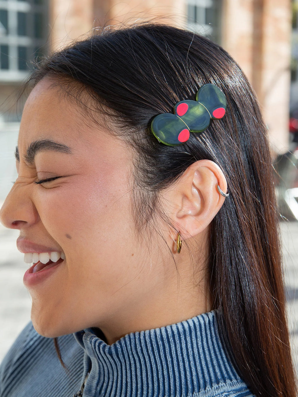 Olive Hair Clip