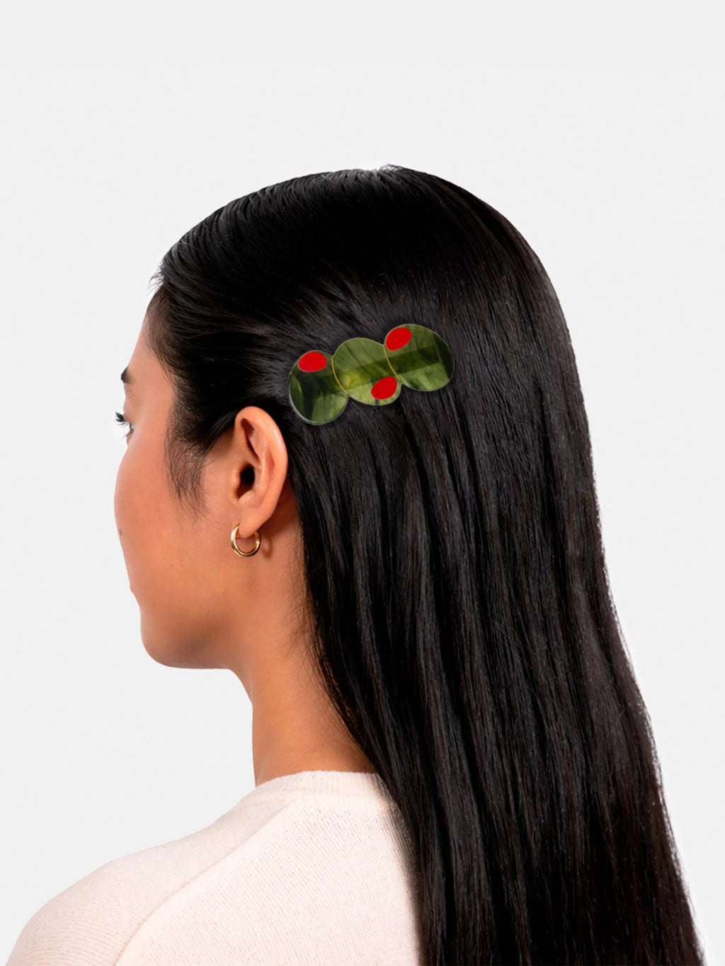 Olive Hair Clip