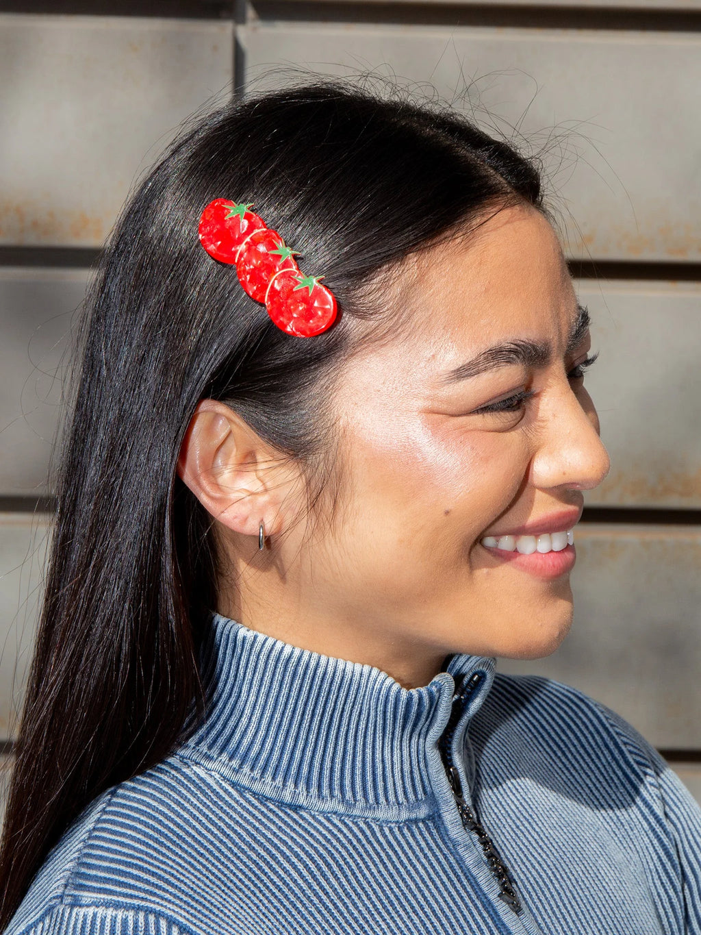 Tomato Hair Clip