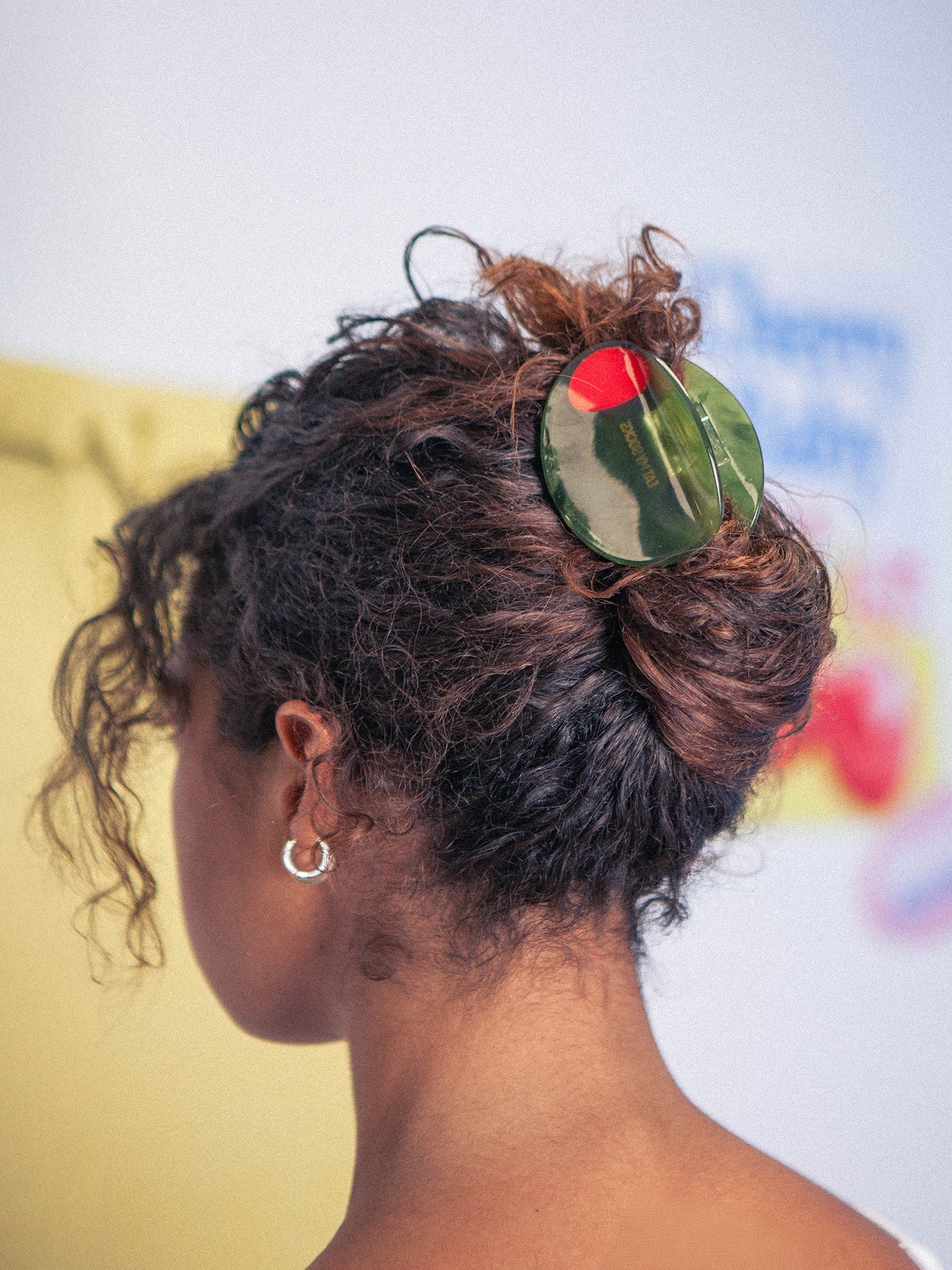 Olive Hair Claw