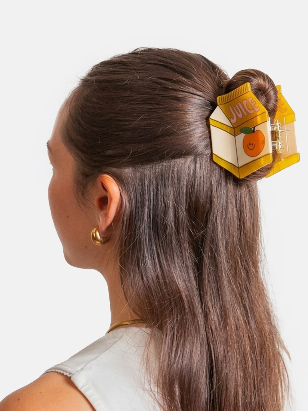 Orange Juice Hair Claw