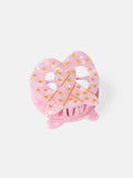 Pink Pretzel Hair Claw