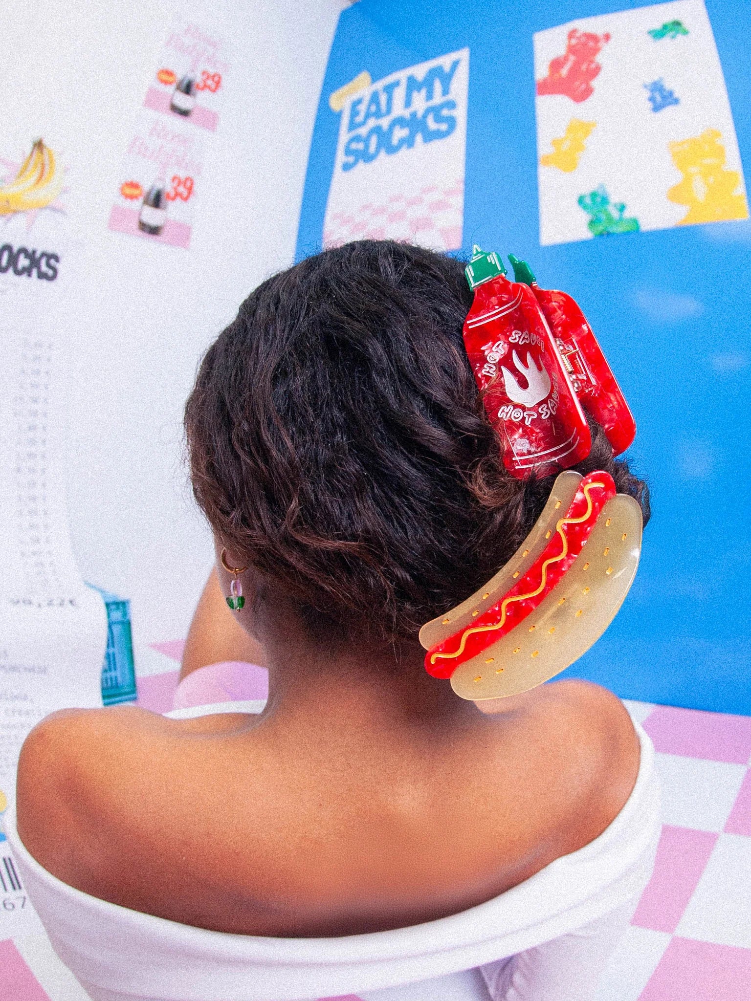 Sriracha Hair Claw