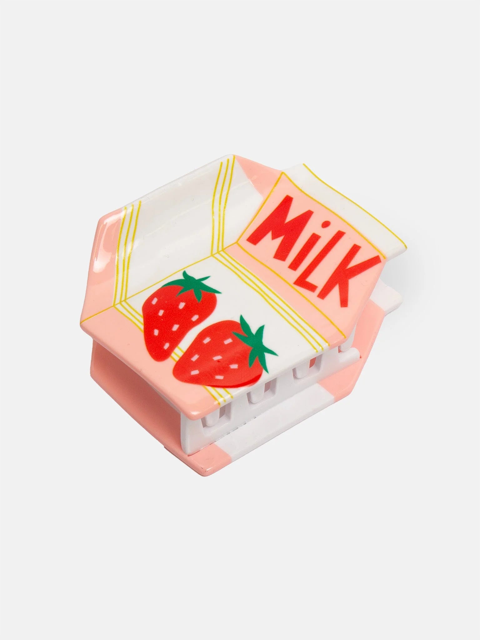 Strawberry Milk Hair Claw