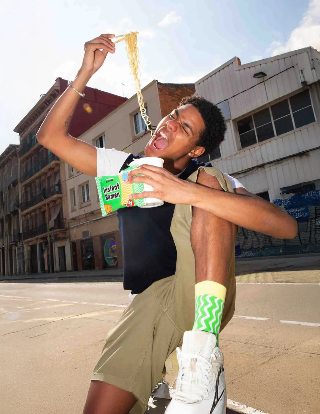 Instant Ramen Chili Socks