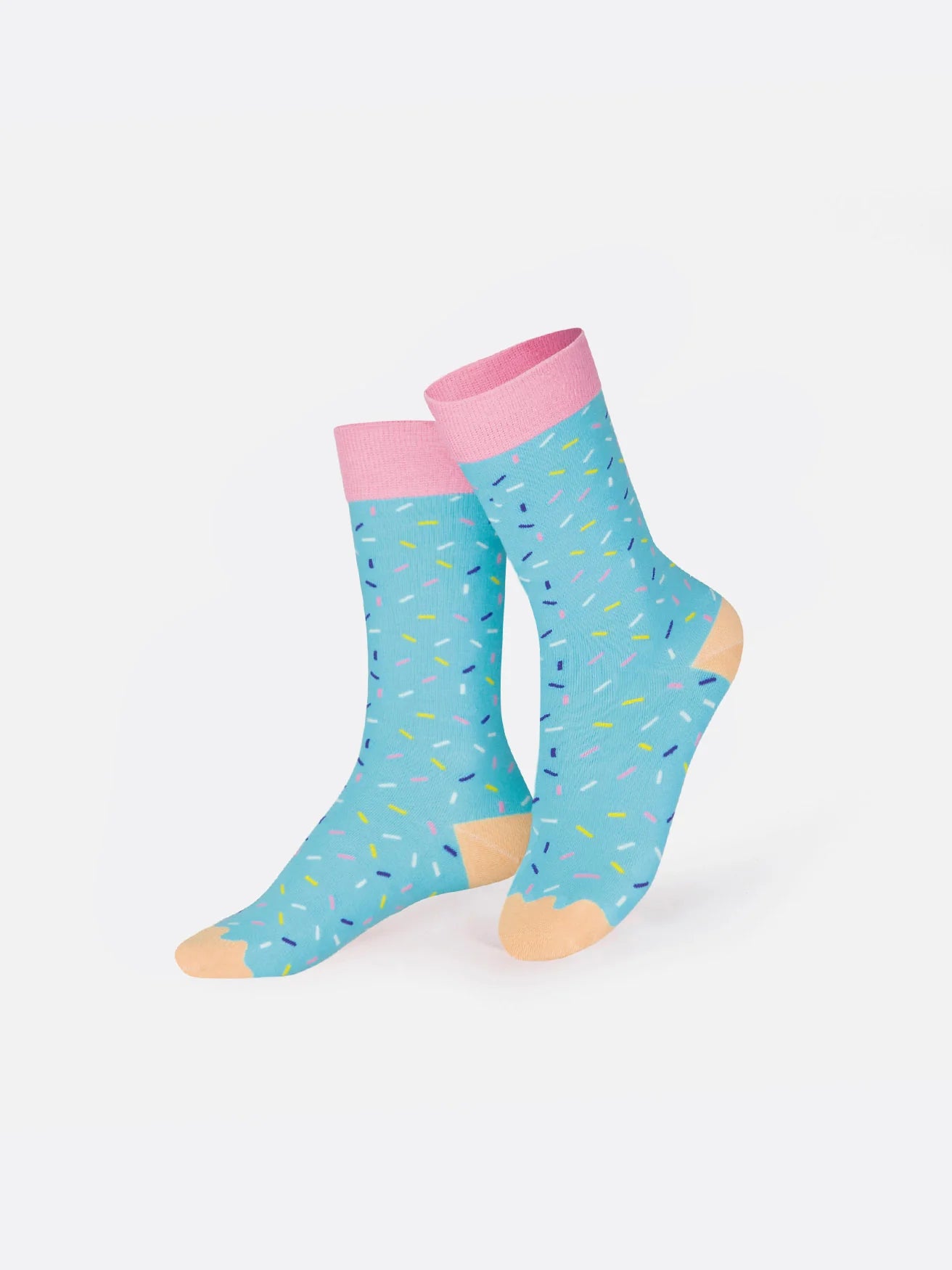 Joe’s Donuts Blue Kids Socks