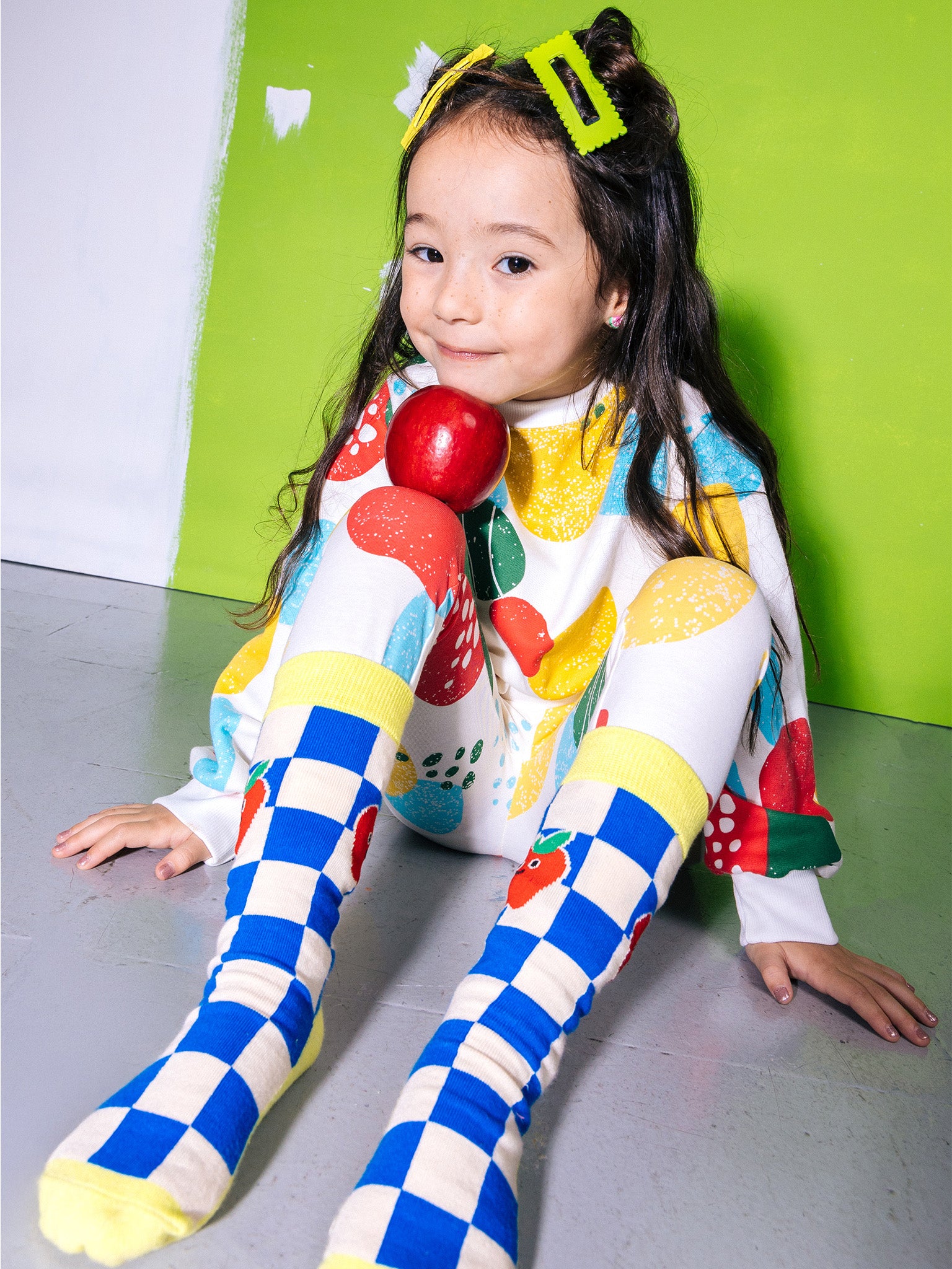 Apple Juice Kids Socks