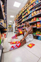 Salty Chips Socks - Red