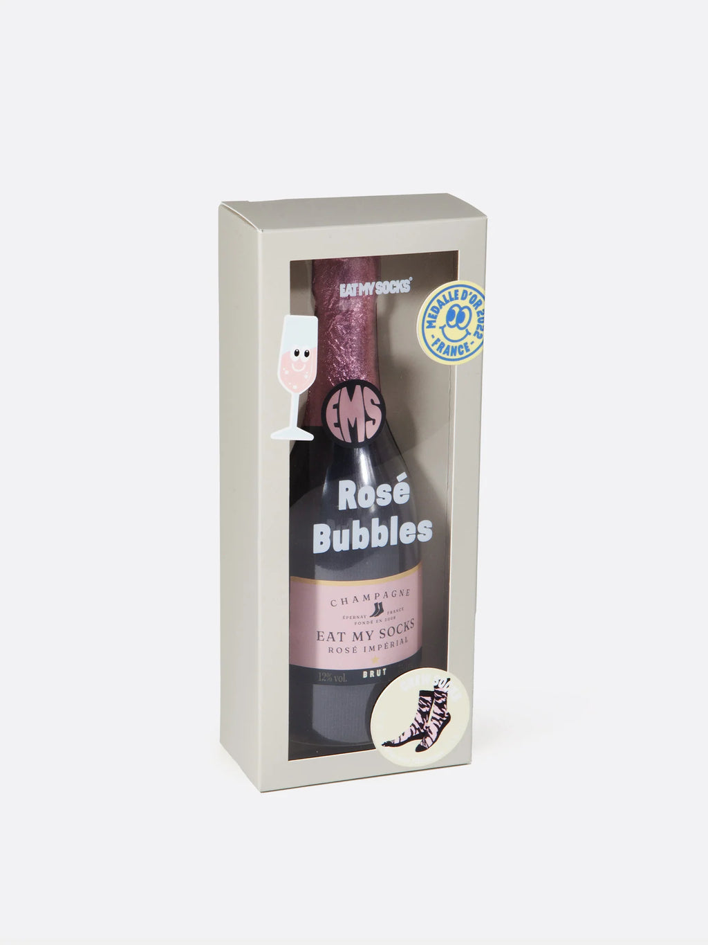 Rosé Bubbles Socks