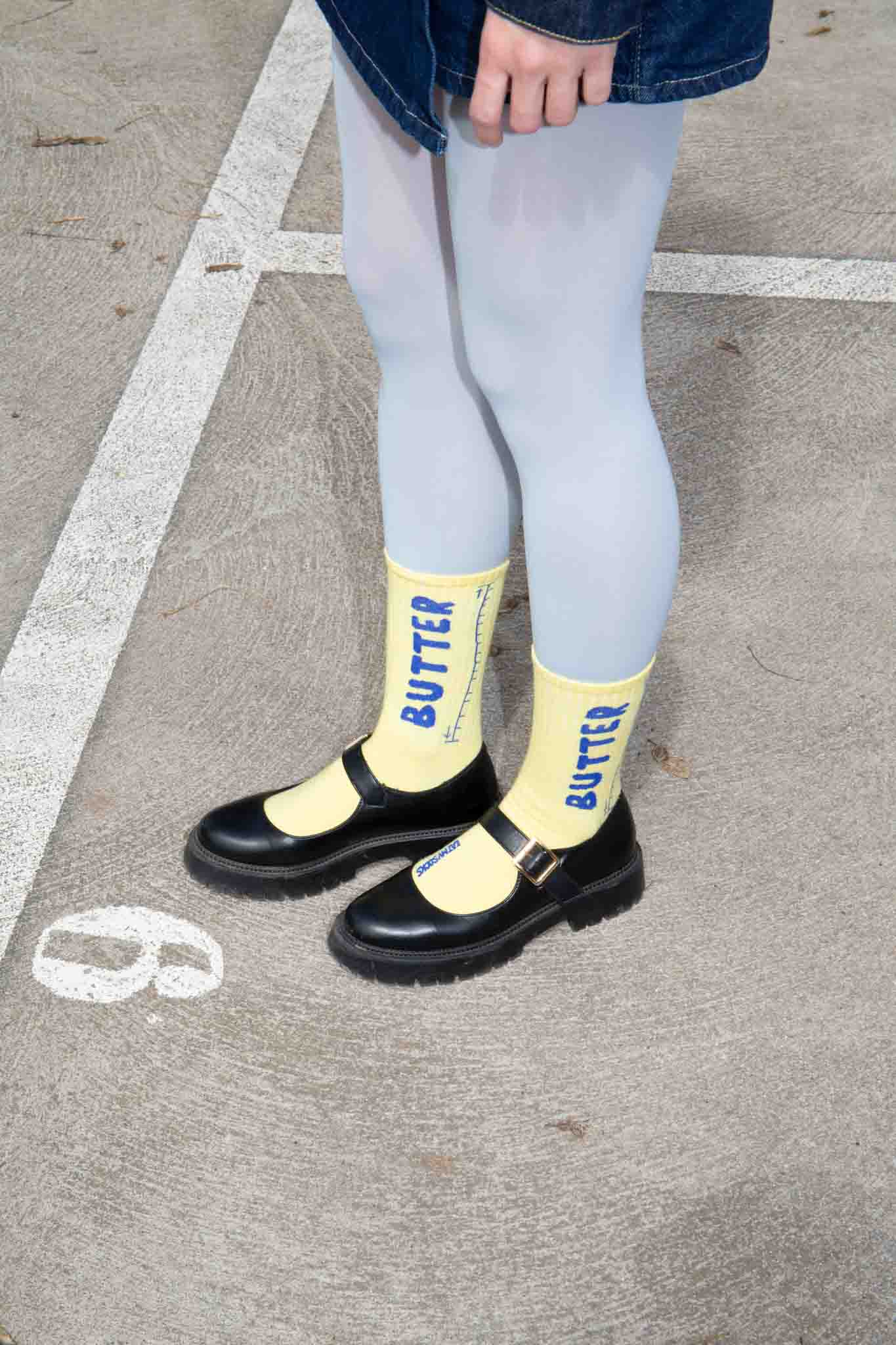 Butter Flat Socks