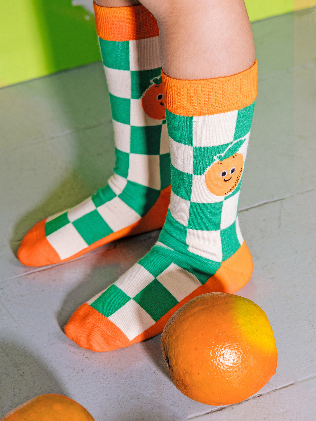 Orange Juice Kids Socks