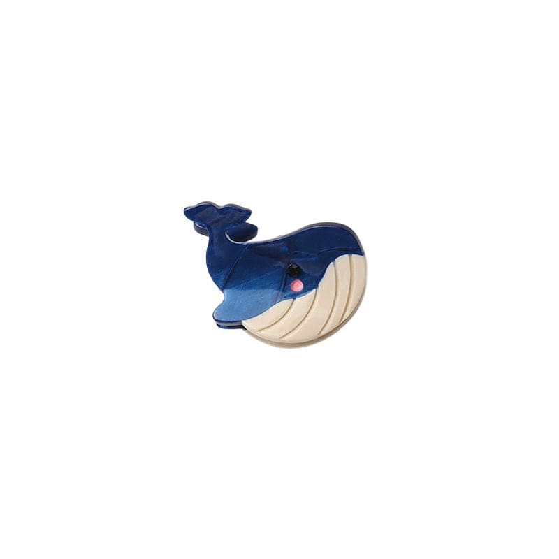 Mini Whale Hair Clip