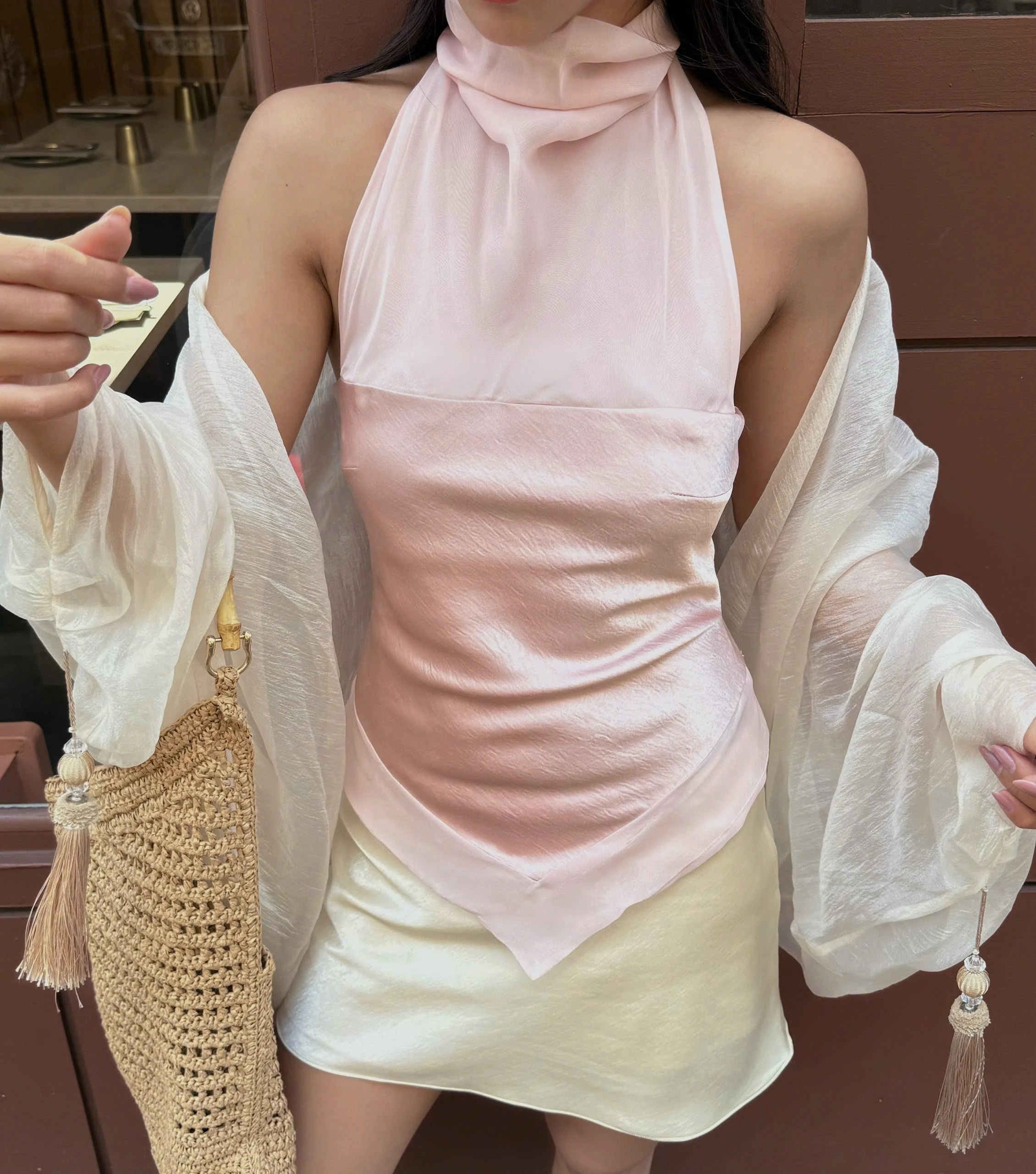 Aimilia Shawl - White