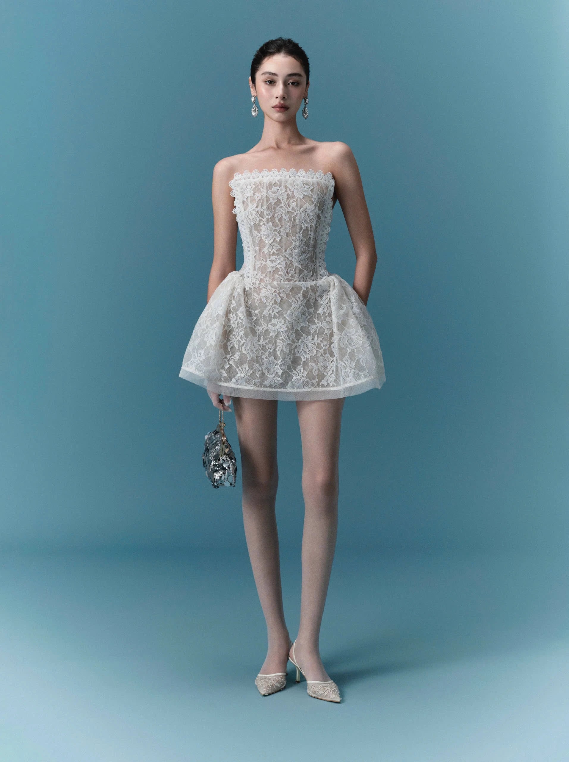 Hermia Dress – White