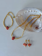 Azurefin Earrings in Orange