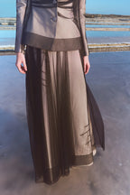 Archline Midi Skirt – Black
