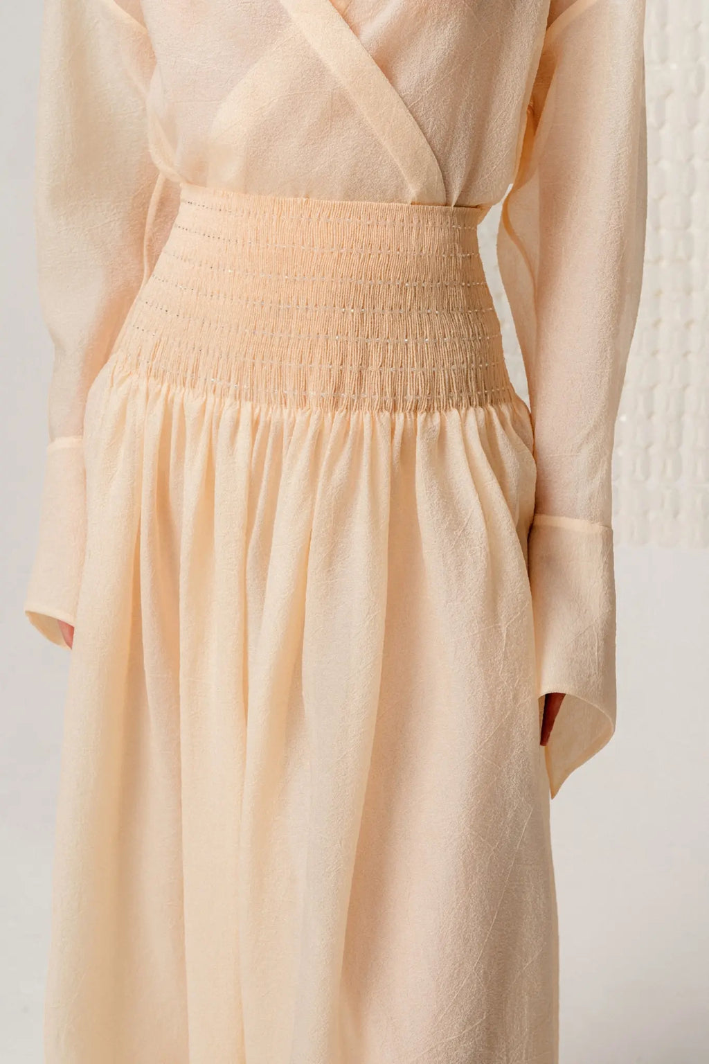 Serenity Wrap Shirt - Ivory