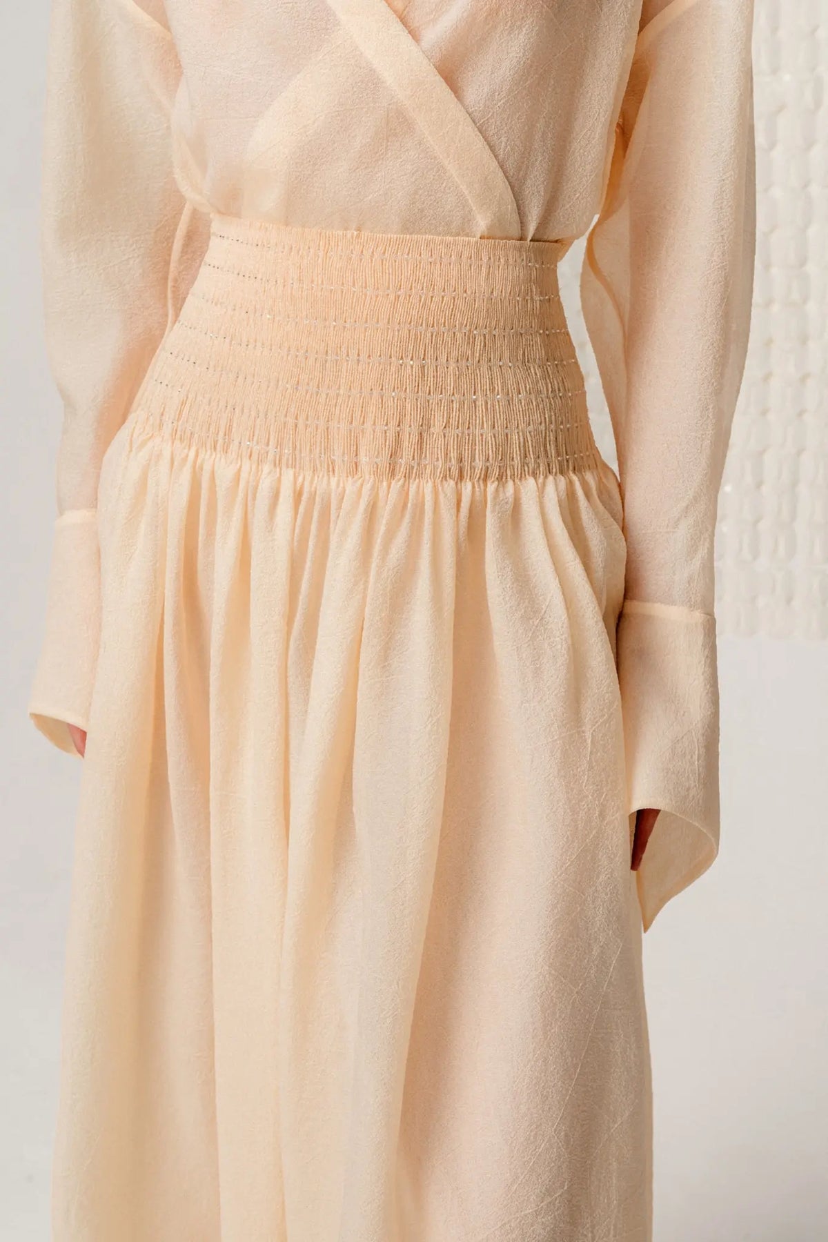 Serenity Wrap Shirt - Ivory