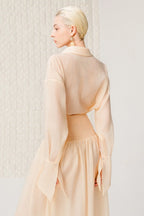 Serenity Wrap Shirt - Ivory