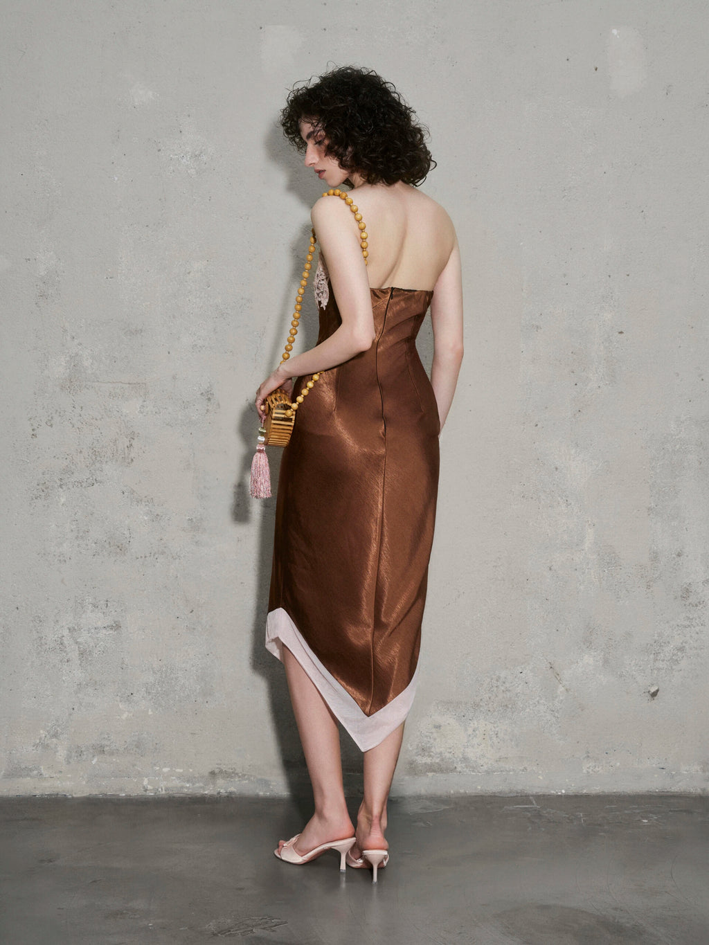 Solania Dress – Brown
