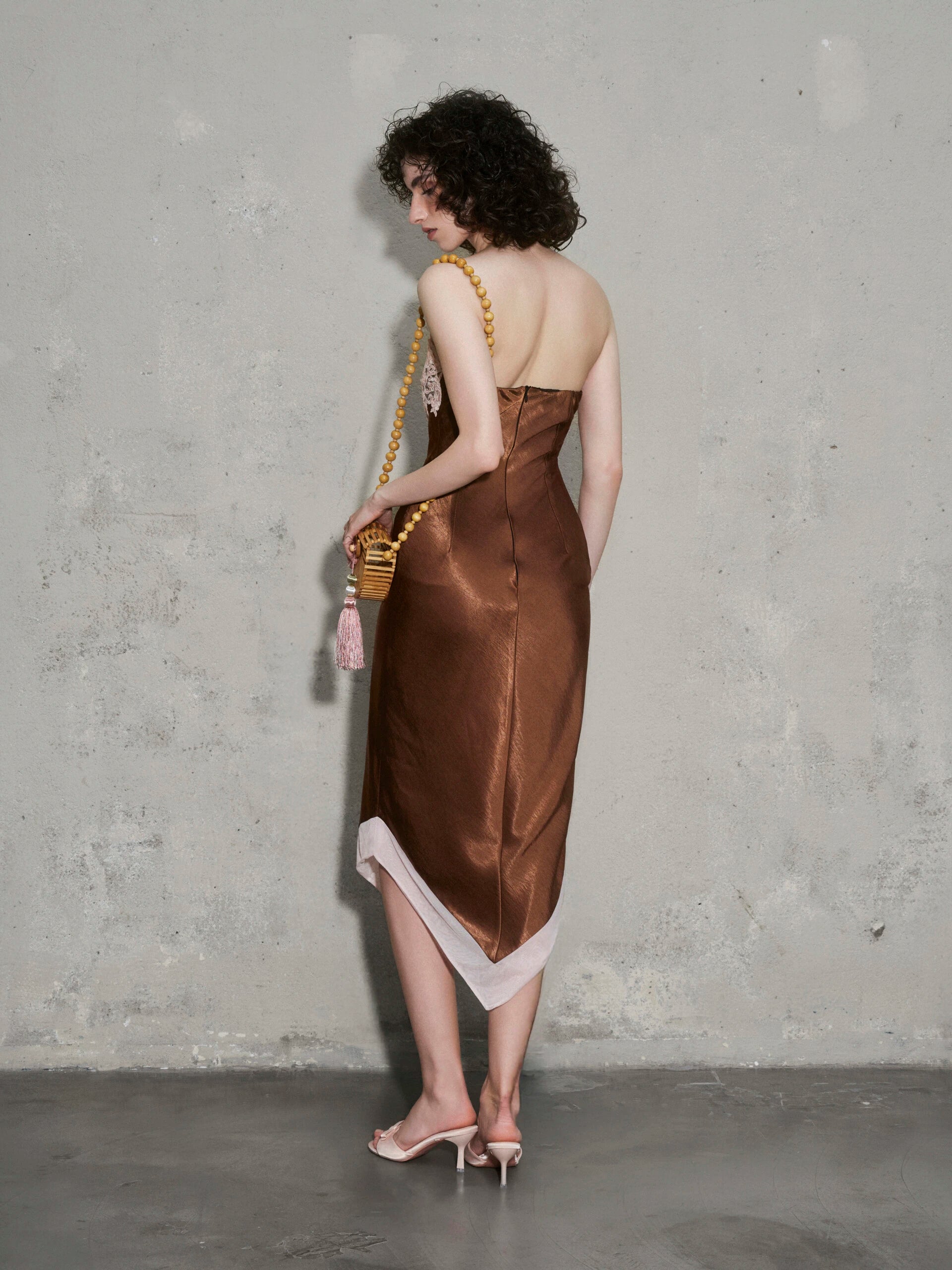 Solania Dress – Brown