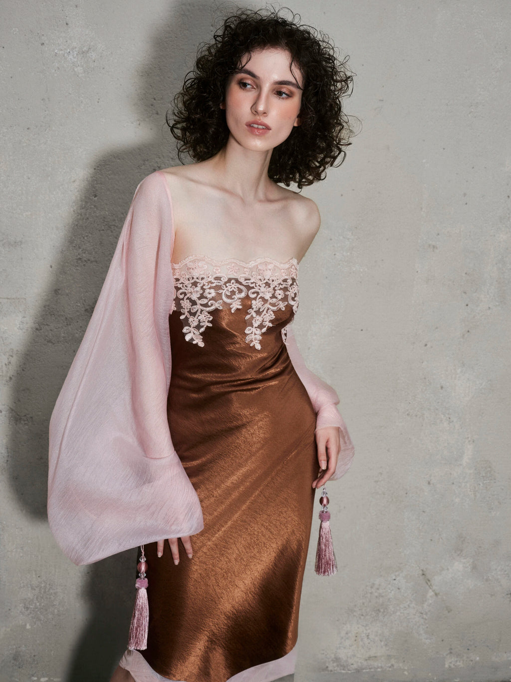 Solania Dress – Brown