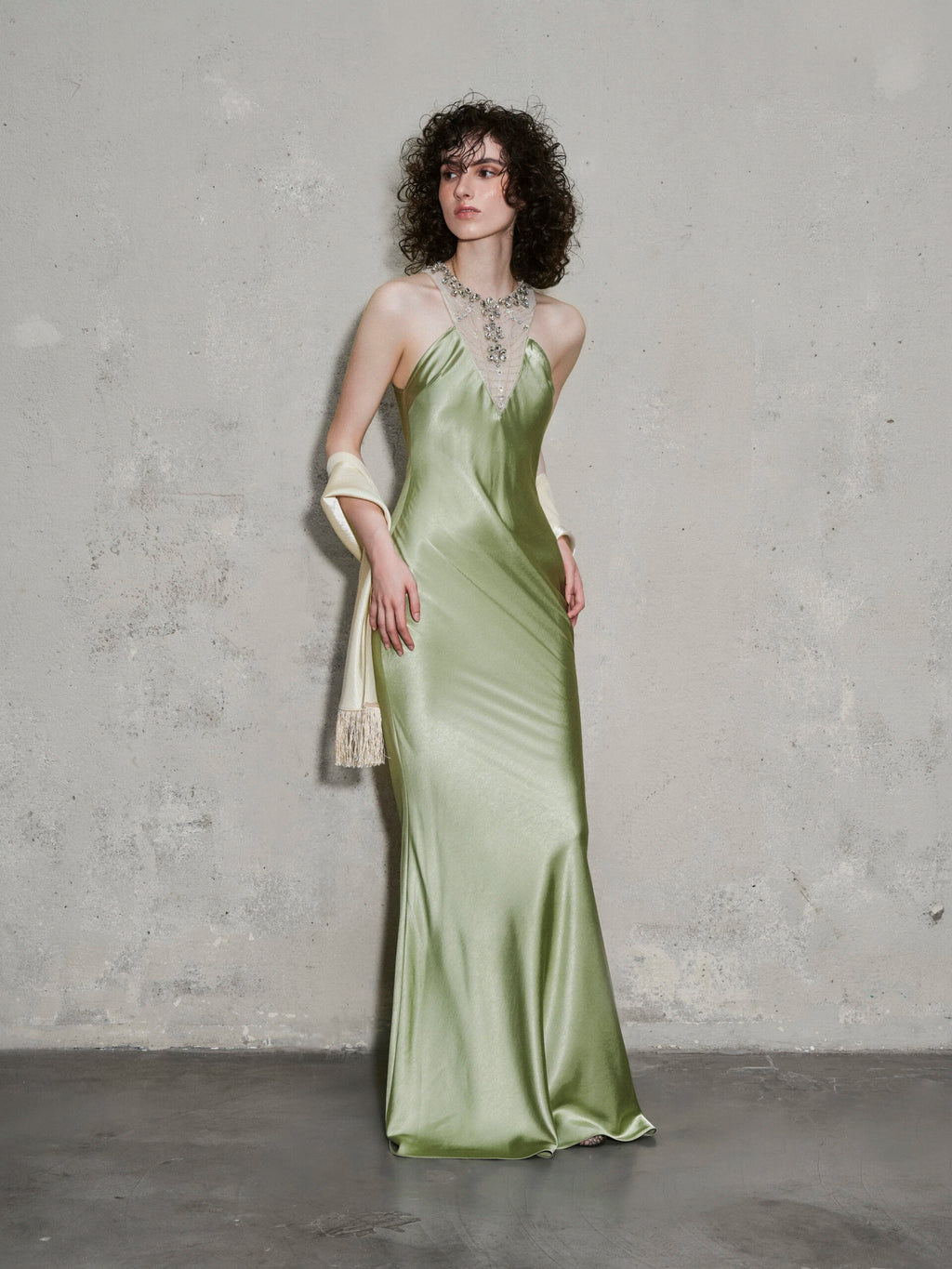 Cinnabar Dress – Sage Green