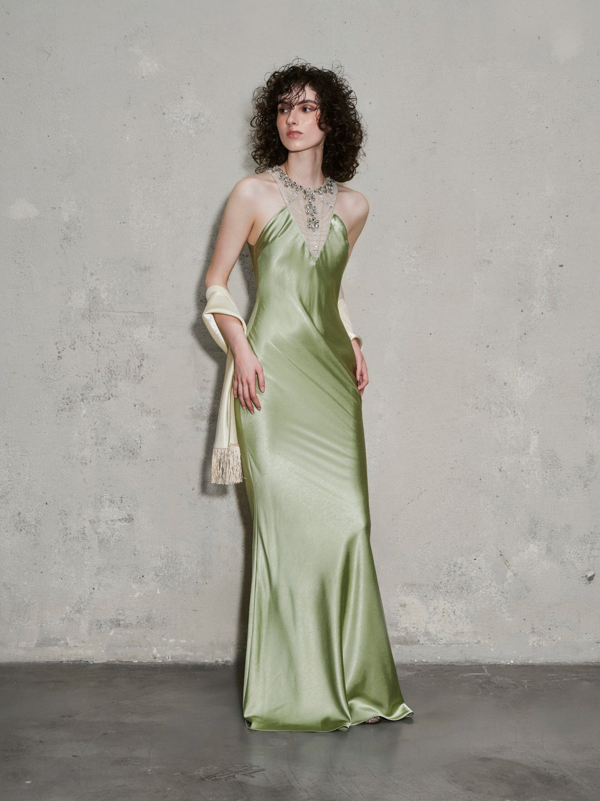 Cinnabar Dress – Sage Green