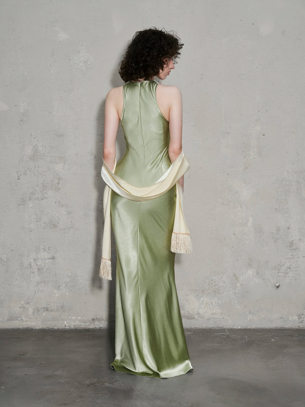 Cinnabar Dress – Sage Green