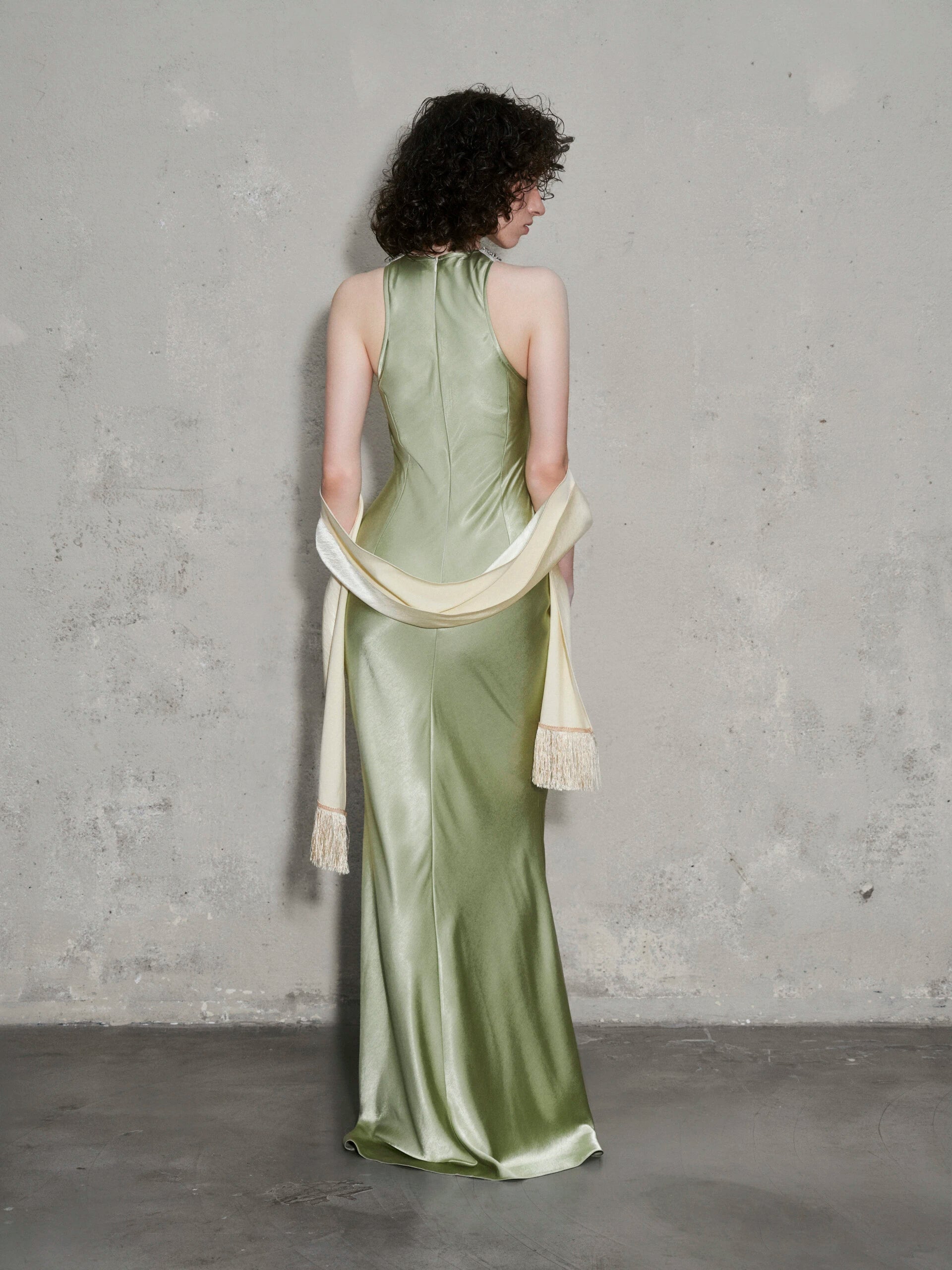 Cinnabar Dress – Sage Green