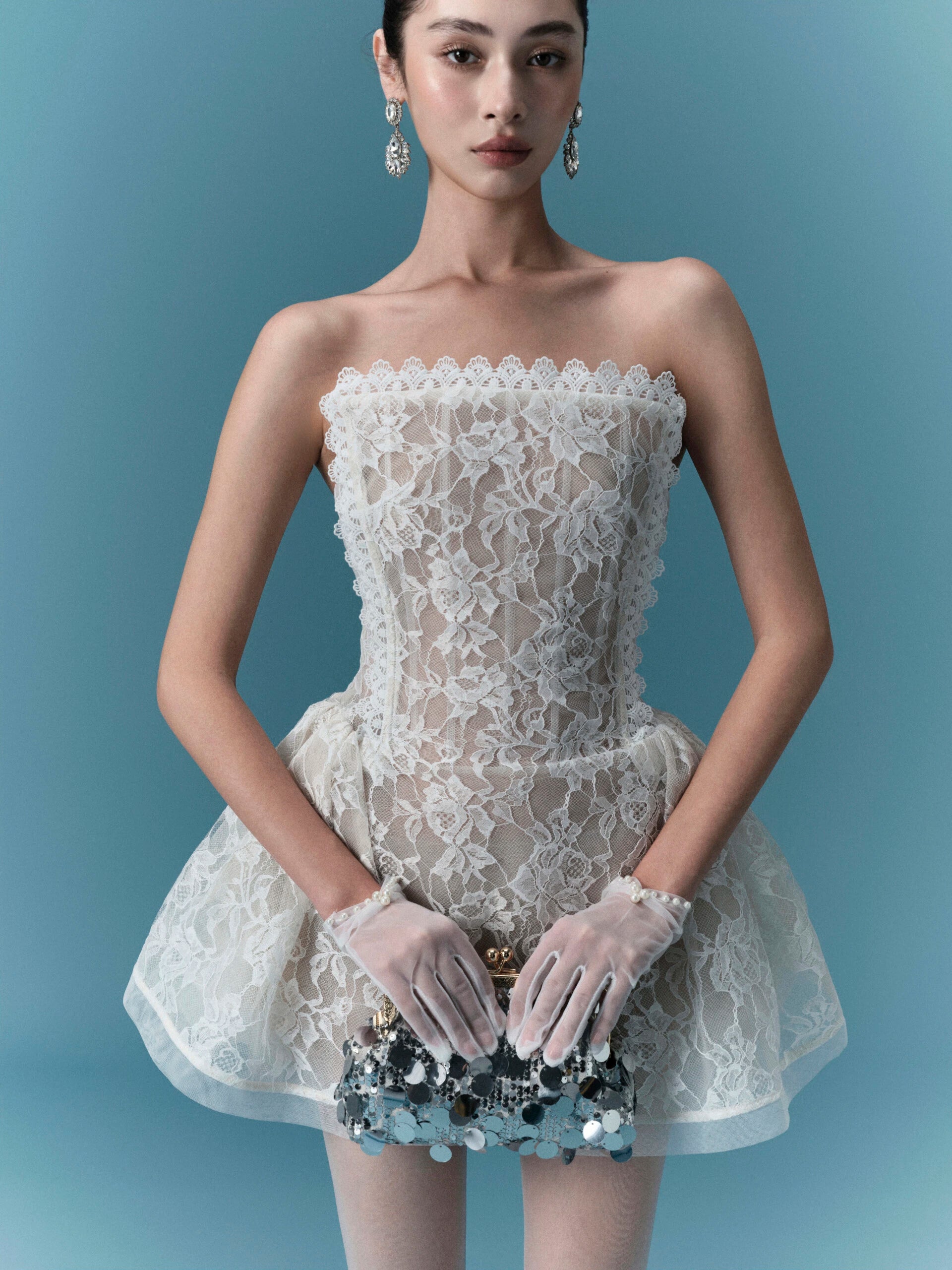 Hermia Dress – White