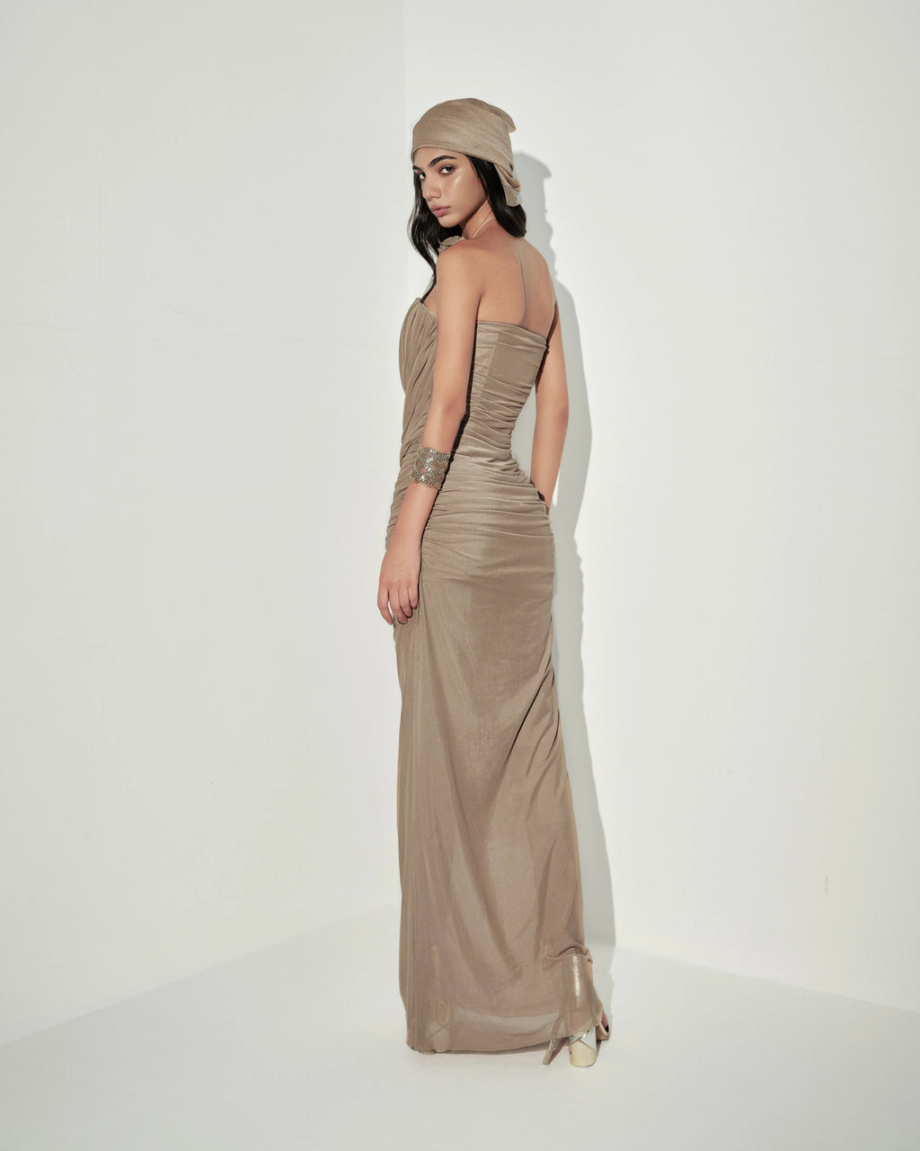 Rafael Maxi Dress – Brown