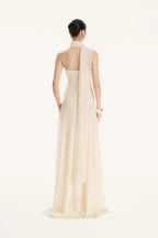 Corinne Elegant Lace Dress - Ivory