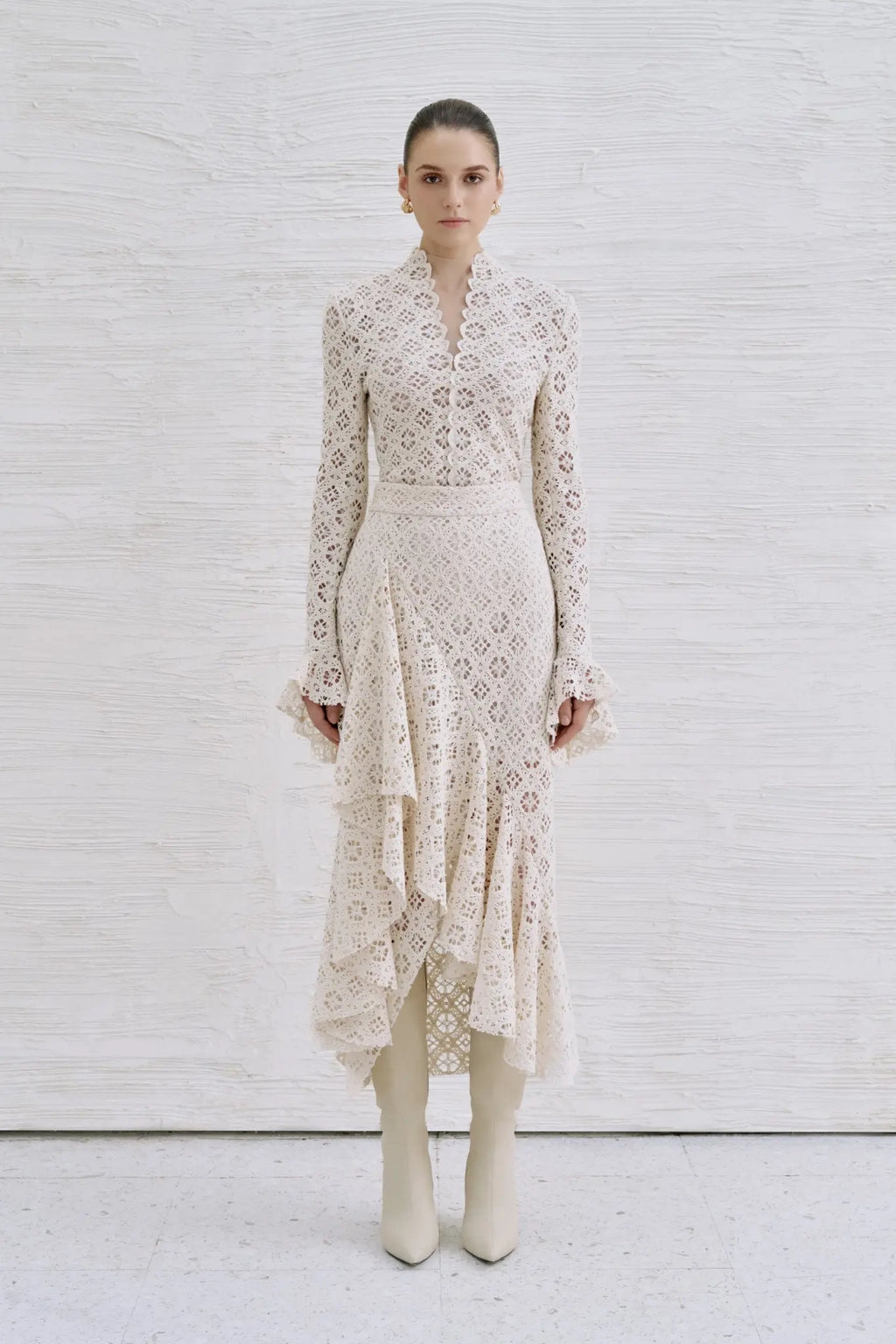 Narc Lace Top – Ivory